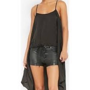 Satin Tunic with cape